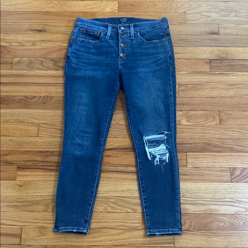 J. Crew Mid-Rise Skinny Jeans